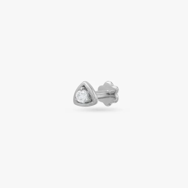 Ethereal Prism Diamond Nose Pin - Image 2