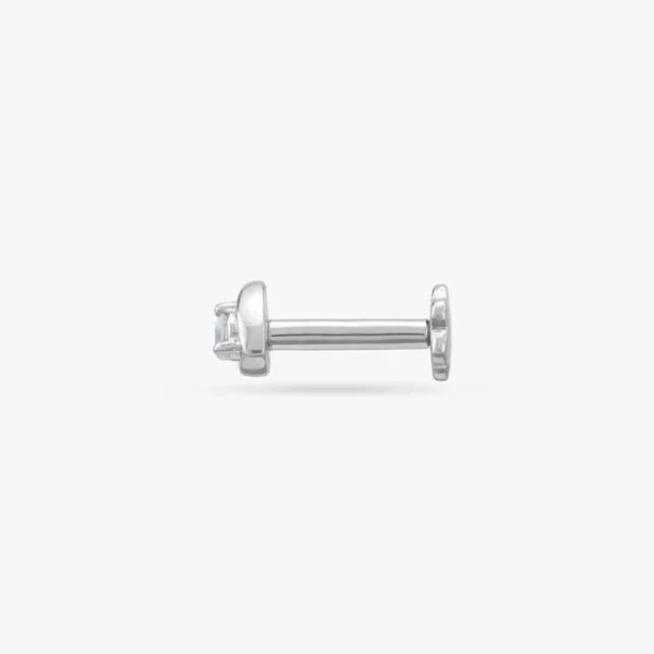 Ethereal Prism Diamond Nose Pin - Image 4