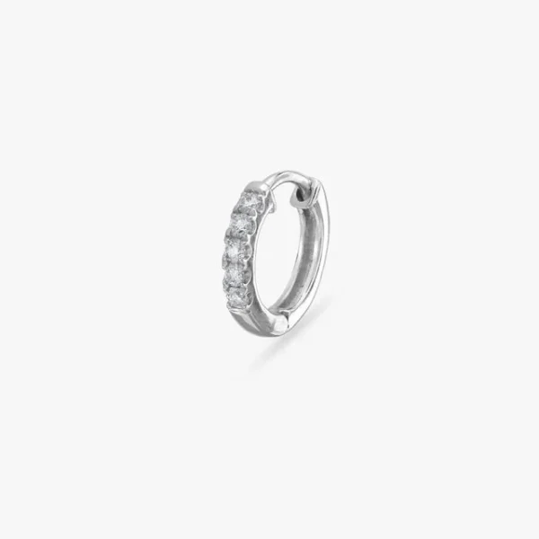 Celestial Brilliance Diamond Nose Ring - Image 2
