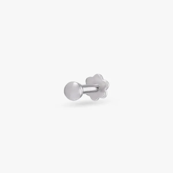 Classic Orb Platinum Nose Pin