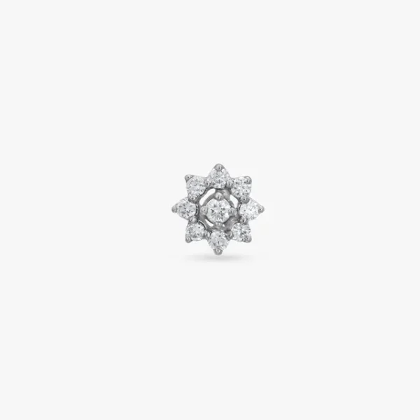 Bloom Radiance Diamond Nose Pin