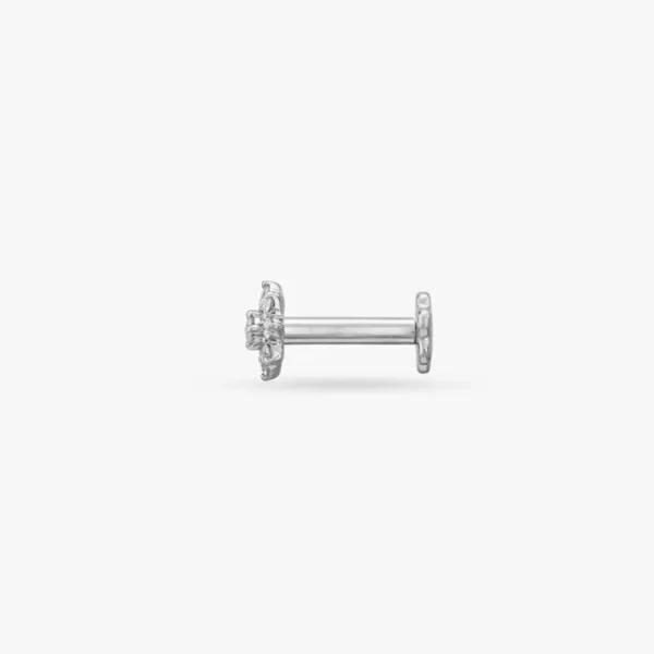 Bloom Radiance Diamond Nose Pin - Image 4