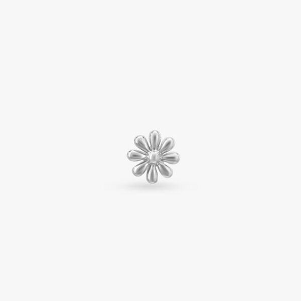 Charm Platinum Nose Pin - Image 3