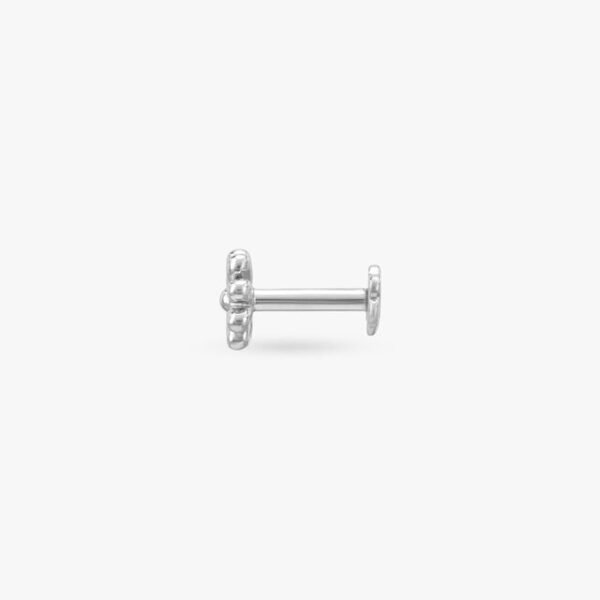 Charm Platinum Nose Pin - Image 4