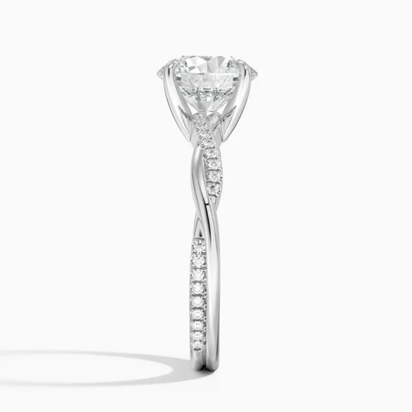 Petite Twisted Vine Diamond Ring - Image 2