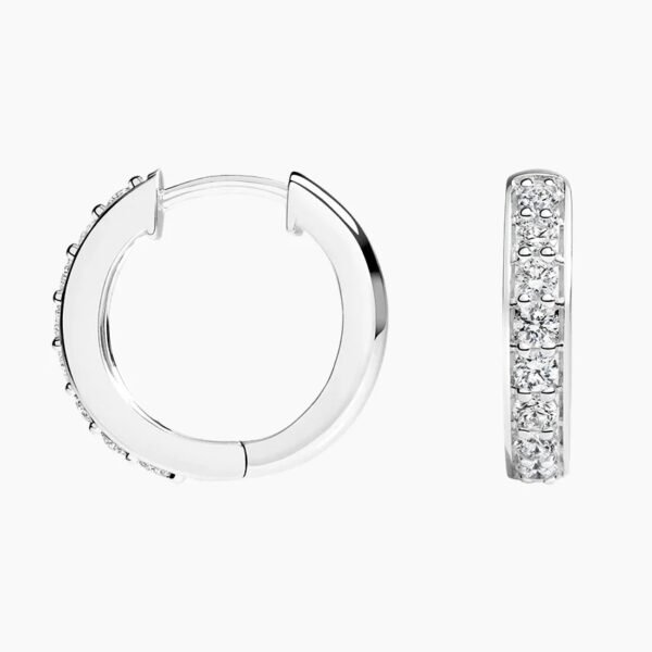 Luxe Diamond Huggie Earrings (1/2 ct. tw.) - Image 2