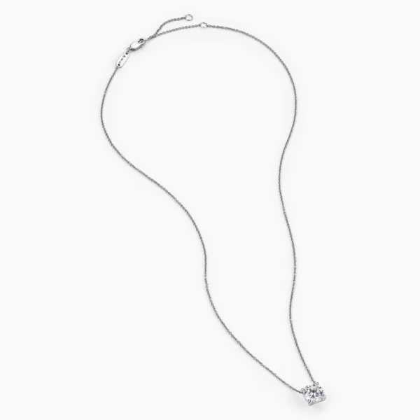 Perfect Solitaire Lab Diamond Pendant (1 1/2 ct. tw.) in 18K Platinum - Image 2
