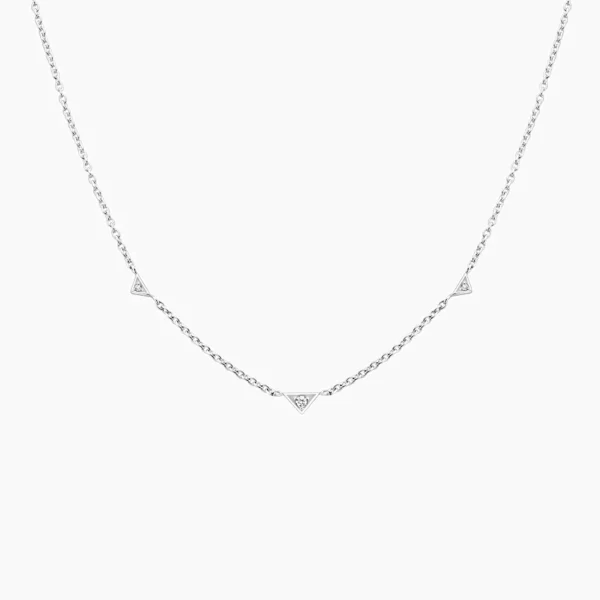 Prisma 18 in. Diamond Necklace in Platinum
