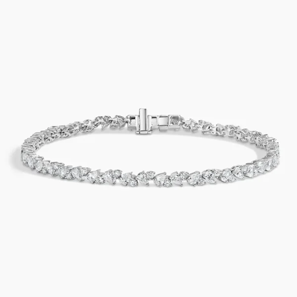 Olivetta Lab Diamond Tennis Bracelet - Image 3