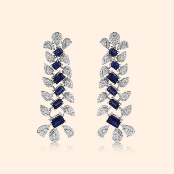 Joy Diamond Drop Earrings - Image 2