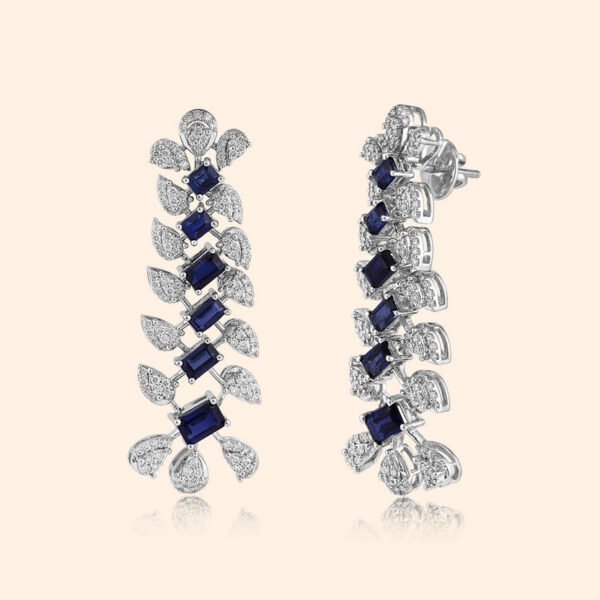 Joy Diamond Drop Earrings - Image 3