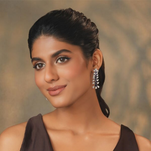 Joy Diamond Drop Earrings - Image 4