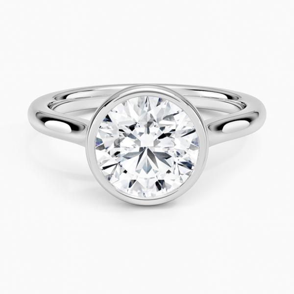 Luna 2mm Bezel Ring